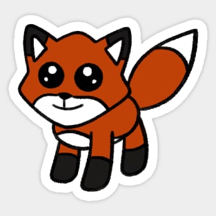 Small Animal Fox Sticker